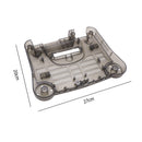 Replace Retro Console Shell Translucent Case Fit for Nintendo N64 (Clear Bl