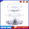 6 Shot Glass Wine Whisky Beer Dispenser Holder for Home Party (Transparent)