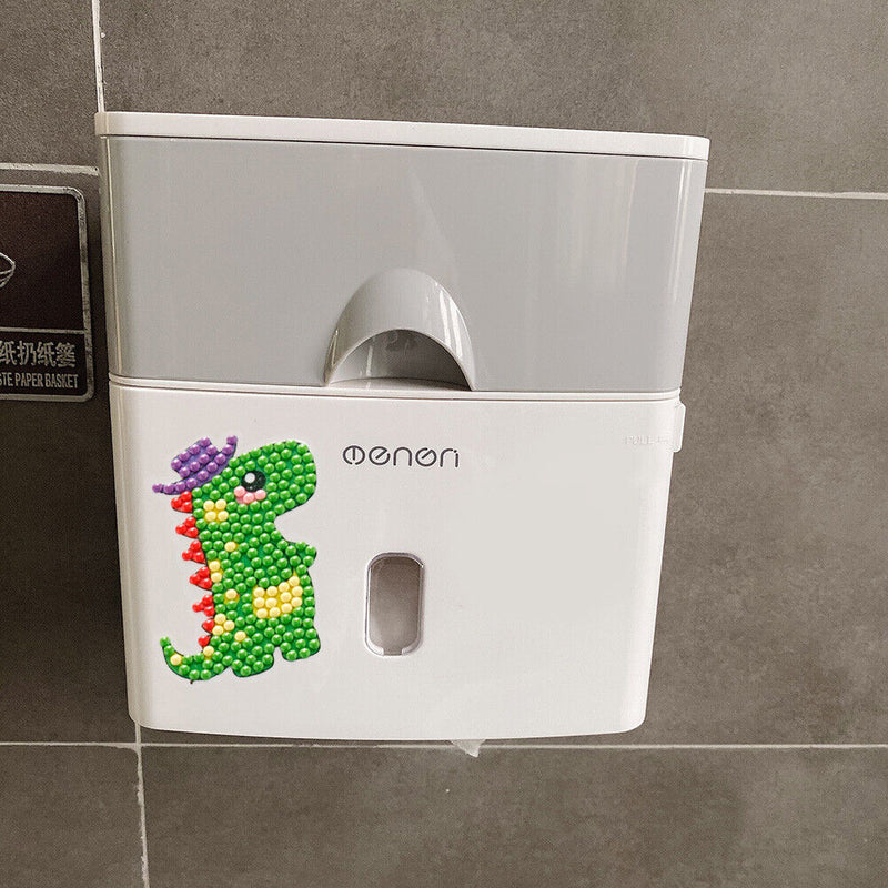 Diamond Painting Cartoon Stickers Kids DIY Round Drill Mosaic Decals (07)