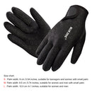 1 Pair Anti Slip Soft 1.5mm Neoprene Swimming Scuba Diving Gloves for Women M