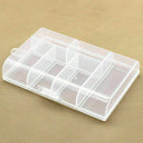 Portable Plastic 6-Compartment Storage Container Small Y4S0 Case F6E4
