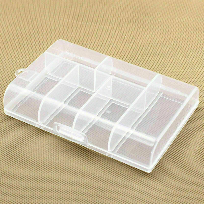 Portable Plastic 6-Compartment Storage Container Small Y4S0 Case F6E4