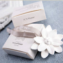 Mirror Interior Pendant Plaster Flower Car Accessories Hanging Ornament For Car