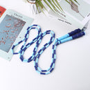 Skipping Rope Professional Rope Skipping Soft Beads Unknotted Rope (Blue)