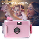Kids Camera Non-disposable Waterproof Shockproof Film LOMO Camera Toys (B) Newly