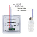 Wall LCD Display Digital Timer Switch 24 Hour Cyclic Timer Countdown Timer