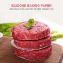 500pcs Silicone Greaseproof Paper Round Non-stick BBQ Baking Supply (11cm) Newly