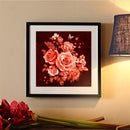 Rose 5D Diamond Painting Embroidery DIY Cross Stitch Home Decor Gift(Orange