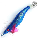 Luminous Fishing Lure Lifelike Wood Shrimp Squid Jig Hook Swimbait (Style A)