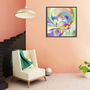 Abstract Flower Oil Paint By Numbers Kits DIY Art Home Decoration Gift Unfr