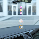 Star Moon Sun Crystal Suncatcher Lighting Accessories Curtain Home Garden Dec