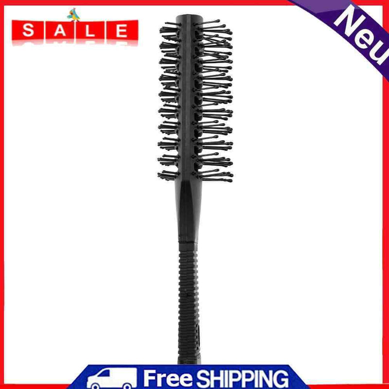 everpert Double Side Comb Black Plastic Anti-Tangle Brush Wide Teeth Brushes