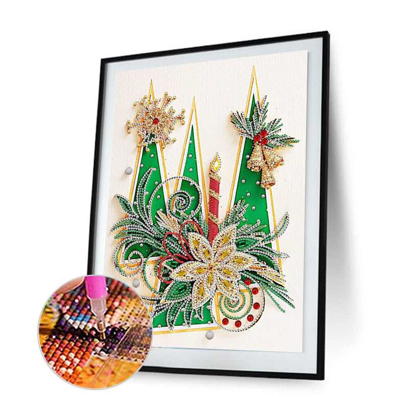 5D DIY Part Special Drill Diamond Painting Christmas Drawing Kit (HB157) Newly