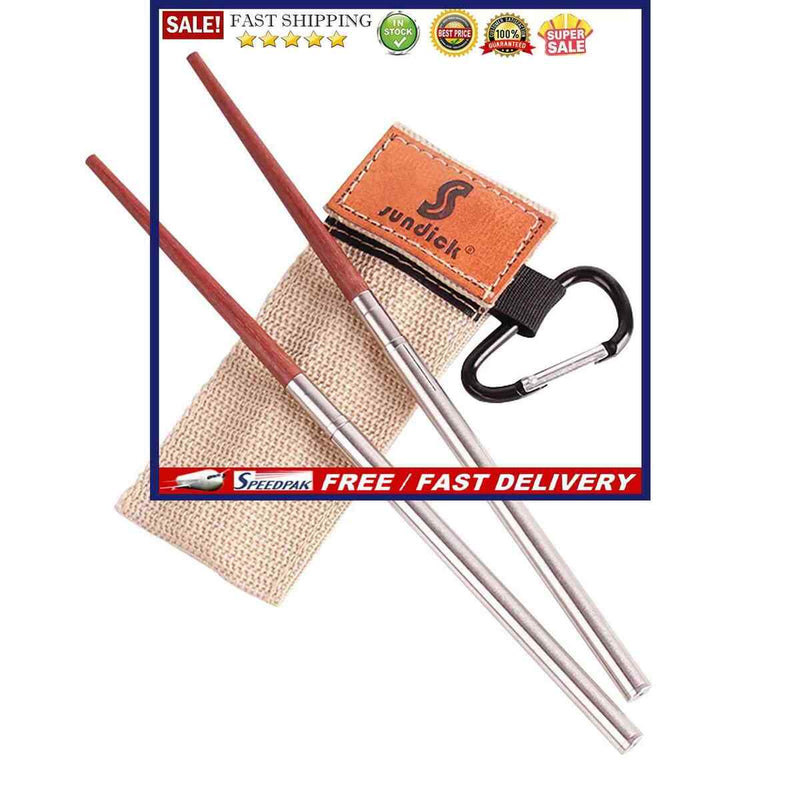 Foldable Chopsticks, Detachable Chopsticks, Tableware for Outdoor Camping Pic