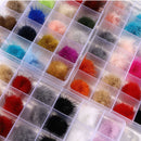 Magnetic Design Faux Fur Detachable Removable Nail Pom Balls Soft Fluffy