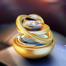 #A Solar Car Air Freshener 360 Degree Rotation Perfume Diffuser Ornament Decorat