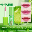 Aloe Vera Lip Gloss Moisturizer Transparent Color Liquid Up I2N4 Make Lips M0X6