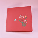 Greeting Card Mother's Day Greeting Card Blessing Small Card Printing Daffodils