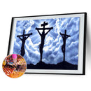 5D DIY Jesus and Cross Character Series Round Diamond B1827