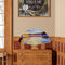 Lake Sunset Oil Paint Folding Fan By Numbers DIY Painted Art Craft Handmade