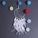 Dream Catcher Moon Feather Home Car Hanging Dreamcatcher Art Bedroom Decorations