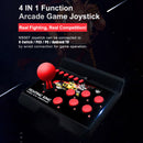 4-in-1 Retro Arcade Game Joystick Station USB C Wired TURBO Fighting Controller