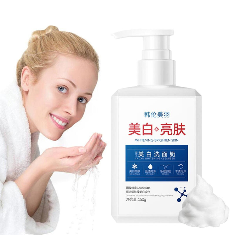 Facial Cleanser Foam Face Wash Whitening Gentle Cleansing Skin Clean Beauty`