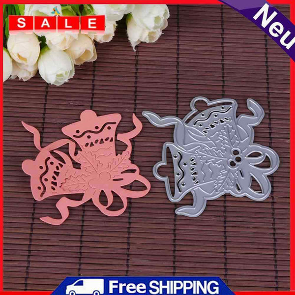 Christmas Bell Cutting Dies Stencils Scrapbook Embossing DIY Craft Card-177608