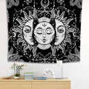 Abstract Sun Moon Wall Hanging Tapestry Room Decor Background (100x75cm)