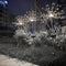 LED Solar Firework Lights Outdoor Dandelion Fairy String Lamp (Cold White) Newly