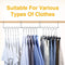 Space Saving Hangers Metal Hanger Cascading Hanger Goo Tool T1H Home M3A7