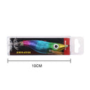 Luminous Squid Jig Fishing Wood Shrimp Lure 10cm Cuttlefish Bait (Style 8) Newly