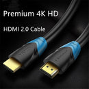 60Hz Projector Computer TV box 4K HDMI 2.0 Cable 3.3FT Adapter Connect