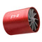 F1-Z Car Air Intake Turbine Refit Turbo Gas Fuel Saver Fan Turbo Supercharger