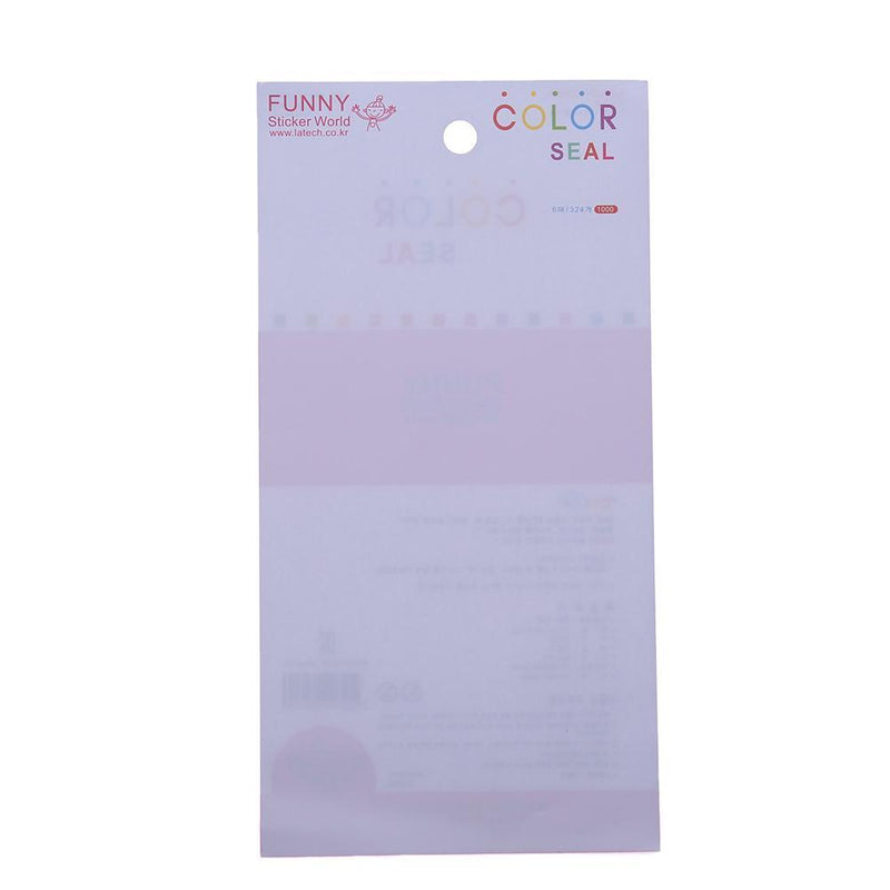 6pcs/set Colorful DIY Scrapbooking Diary Photo Album Stickers(Circle)