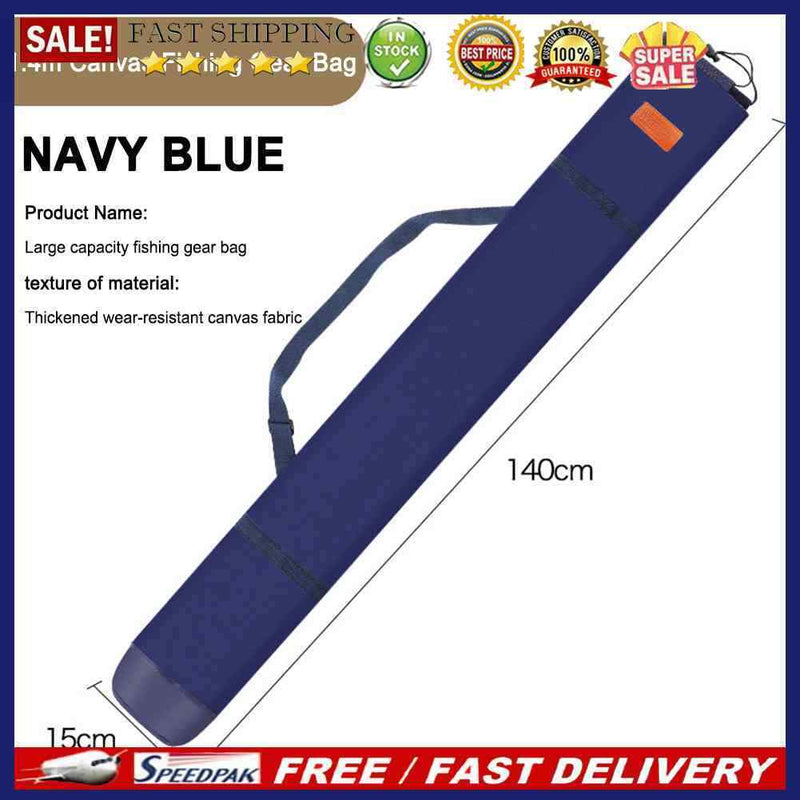 Multifunctional Fishing Rod Cover Portable Fishing Tackle Storage Bag for Angler