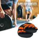 2pcs Training Gloves Non-slip Gym Fitness Palm Grip Pads Protector Free Size