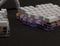 Split Macro Keyboard 78keys White Mechanical Multi- Modes LED Backlight Programm