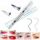 Liner Body Art Tattoo Eyebrow Marker Pen Measure Ruler Microblading Measuring