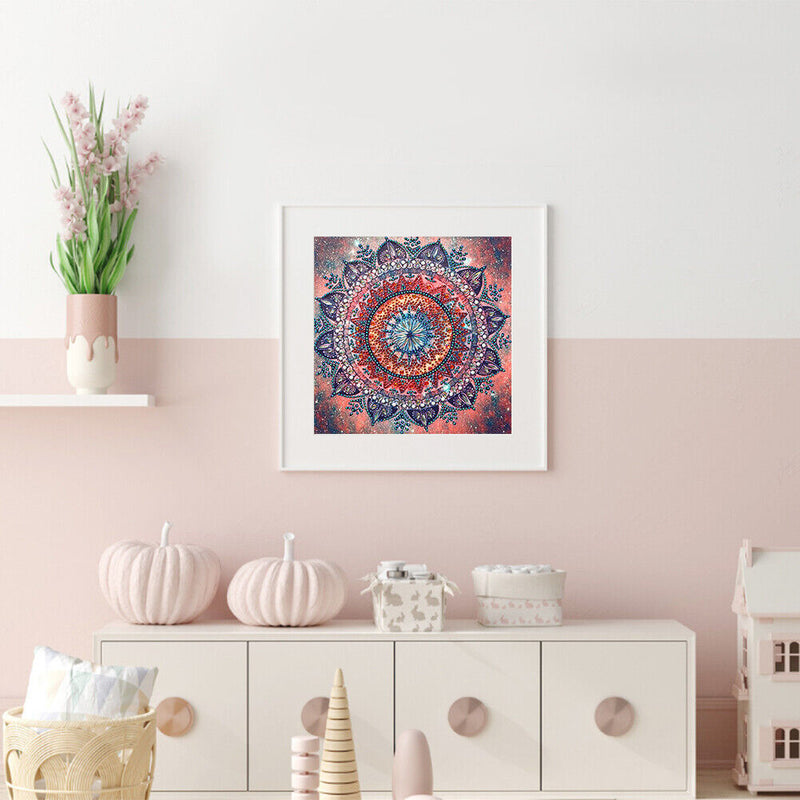 5D DIY Partial Special Shaped Drill Diamond Painting Mandala Decor (YK185) Newly