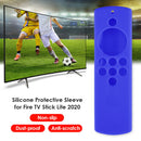Silicone Remote Control Case for Amazon Alexa Fire TV Stick Lite (Blue)