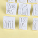 Fondant  Plastic Decorating Biscuit Cookie Cutter Cake Mold Alphabet Letters