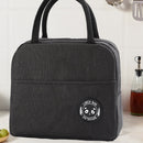 Picnic Insulation Bags Portable Lunch Bento Bag for School Camping (Black) Newly