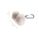2 Grid Plastic Portable Camping Picnic Storage Box Eggs Case Egg Carton Egg Tray