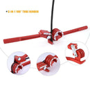 6mm/8mm/10mm Pipe Bending Tool Heavy Duty Tube Bender Tubing Bender (L)