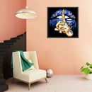 5D DIY Diamond Painting Kits Mute Gesture Full Round Drill Wall Decor Art Crafts