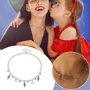 Halloween Necklace Clavicle Chain Metal Chain Necklace Horror Bracelet Gift