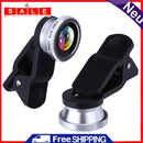 3 in 1-180 Degree Fisheye Lens + 0.67X Wide Angle Lens + 10X Micro Lens