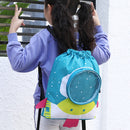 Waterproof Swimming Backpack Kids Outdoor Pool Beach Dry Wet Bag (Blue) Newly