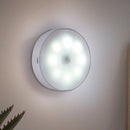 Motion Sensor LED Night Light USB Bedside Home Cabinet Lighting (White) Newly